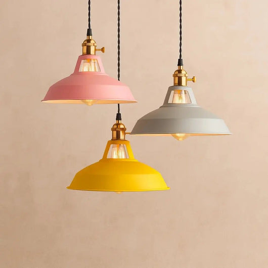 Luminaire Suspension Industrielle - Forme D'Antan | Lumina | Azeniah