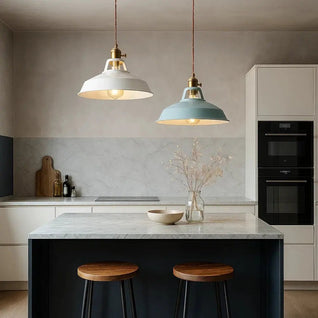 Luminaire Suspension Industrielle - Forme D'Antan | Lumina