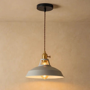 Luminaire Suspension Industrielle - Forme D'Antan | Lumina