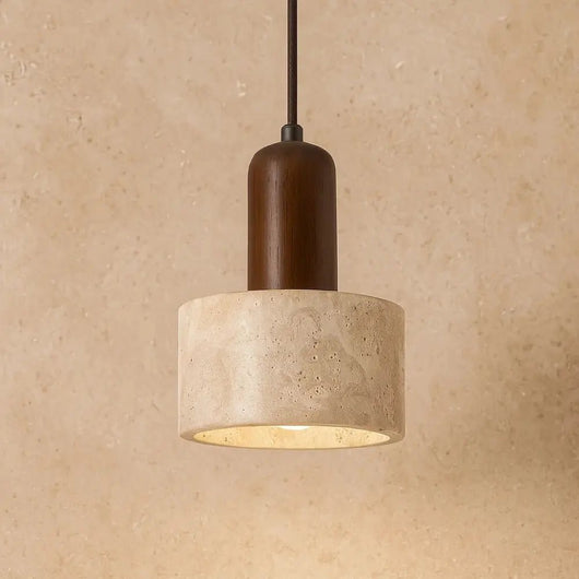 Luminaire Suspension Travertin - Marbre Brut | Tavernia | Azeniah