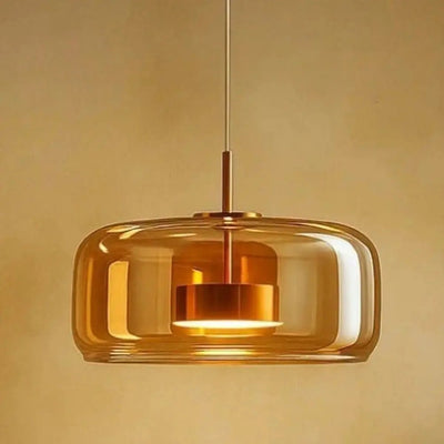 Luminaire Suspension Verre - Cristal Fumée | Ombrysa - vue 6 | Azeniah