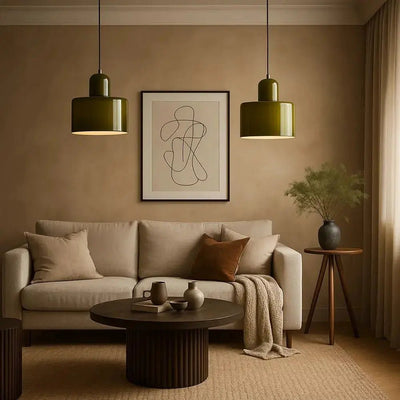 Luminaire Suspension Verre - Éclat Céleste | Auralis - vue 3 | Azeniah