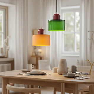 Luminaire Suspension Verre - Éclat Céleste | Auralis