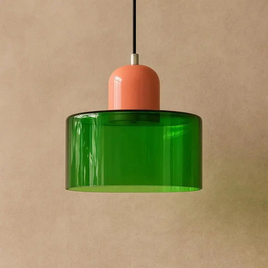 Luminaire Suspension Verre - Éclat Céleste | Auralis - vue 18 | Azeniah