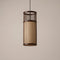 Lustre En Rotin Tressé Abat-Jour Tissu Bohème | Cannira