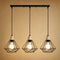 Lustre Industriel Cage Diamant Fer et Bois Clair | Soranya