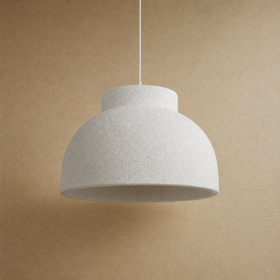 Lustre Wabi Sabi Dôme Sculpté Main E27 Niroya - Azeniah