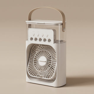 Mini Rafraîchisseur d'Air USB Brume d'Eau Lumière LED | Tisselia