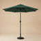 Parasol de Jardin Inclinable 2,6 m Aluminium Manivelle Anti-UV | Solvane