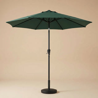 Parasol de Jardin Inclinable 2,6 m Aluminium Manivelle Anti-UV | Solvane