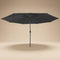 Parasol de Jardin LED Rectangulaire, Manivelle | Solyra