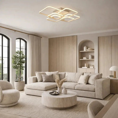 Plafonnier Carré LED - Cadre Lumineux | Zelyos - vue 4 | Azeniah