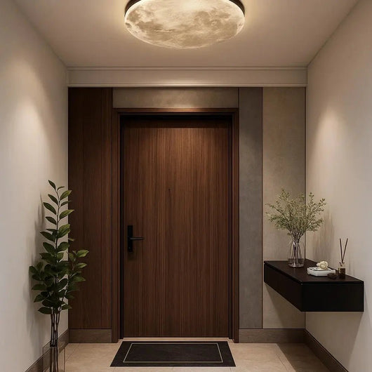 Plafonnier Circulaire LED - Disque Opale | Celesya - vue 3 | Azeniah