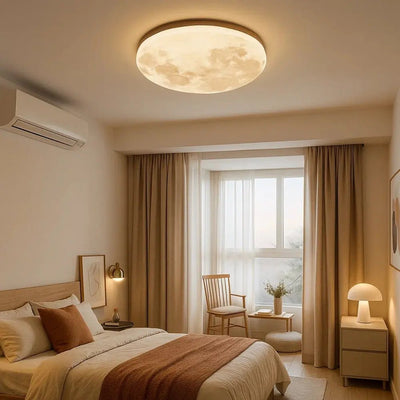 Plafonnier Circulaire LED - Disque Opale | Celesya - vue 2 | Azeniah