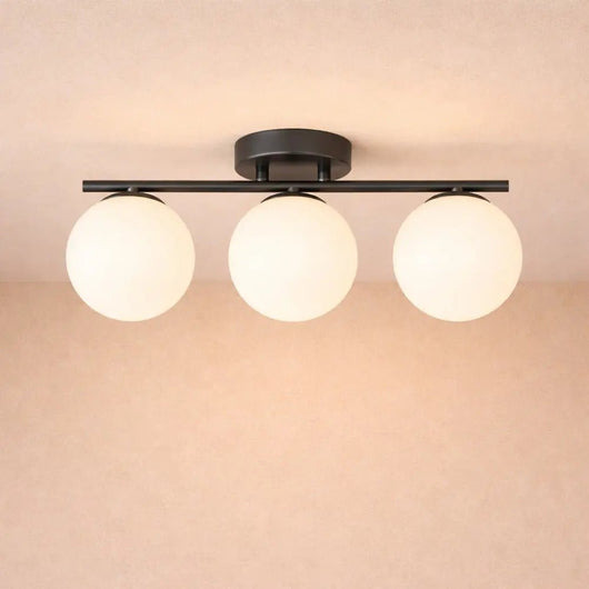 Plafonnier LED Intérieur - Verre Velouté | Darvëa - vue 5 | Azeniah