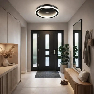 Plafonnier LED Plafond - Cercle Flottant | Lumival - vue 7 | Azeniah