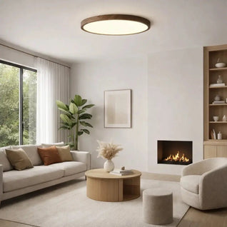 Plafonnier LED Rond - Couronne Naturelle | Lucarys