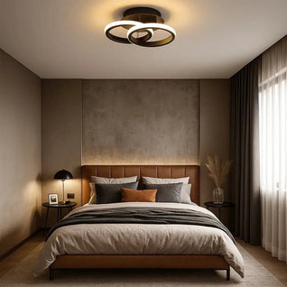 Plafonnier Luminaire LED - Courbe Sculpturale | Infinia