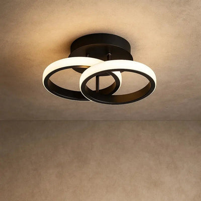 Plafonnier Luminaire LED - Courbe Sculpturale | Infinia - vue 3 | Azeniah