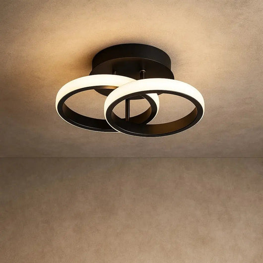 Plafonnier Luminaire LED - Courbe Sculpturale | Infinia - vue 3 | Azeniah