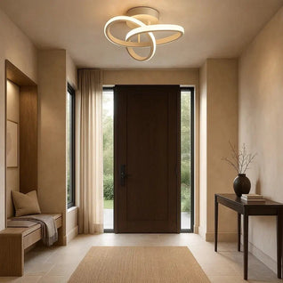 Plafonnier Luminaire LED - Courbe Sculpturale | Infinia