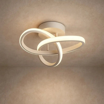 Plafonnier Luminaire LED - Courbe Sculpturale | Infinia - vue 2 | Azeniah