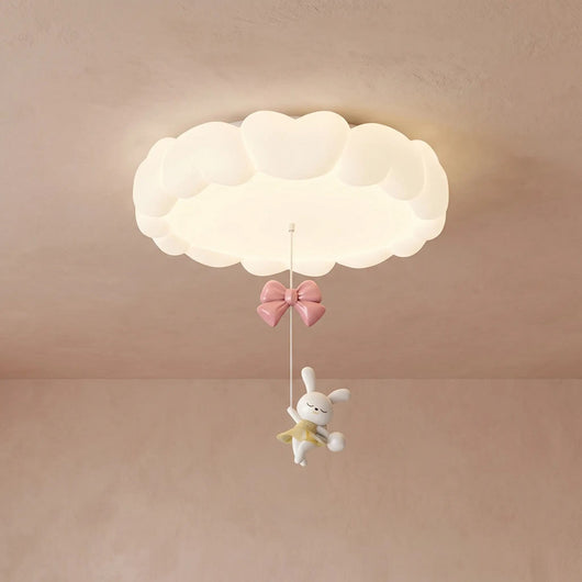 Plafonnier Nuage LED Chambre Bébé et Enfant Ø 50 cm Célyva - Azeniah