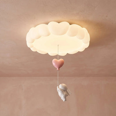 Plafonnier Nuage LED Chambre Bébé et Enfant Ø 50 cm Célyva - Azeniah