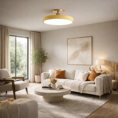 Plafonnier Rond LED - Éclat Circulaire | Aurelva - vue 7 | Azeniah