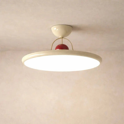 Plafonnier Salon LED - Cercle Lumineux | Solycia - vue 3 | Azeniah