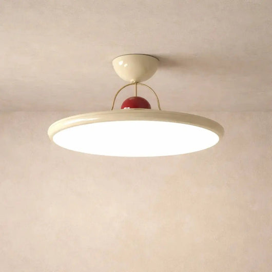 Plafonnier Salon LED - Cercle Lumineux | Solycia - vue 3 | Azeniah