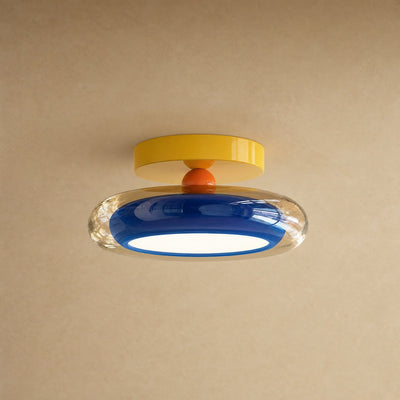 Plafonnier Bleu Cobalt