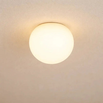 Plafonnier Verre Opale - Voile Circulaire | Opalae | Azeniah
