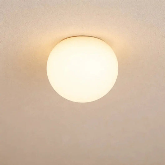 Plafonnier Verre Opale - Voile Circulaire | Opalae | Azeniah