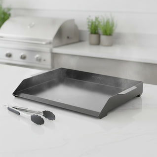 Plaque de Cuisson Plancha Acier Carbone - Barbecue & Gaz | Forneo