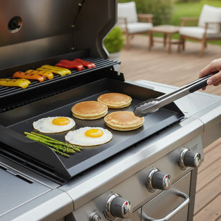 Plaque de Cuisson Plancha Acier Carbone - Barbecue & Gaz | Forneo