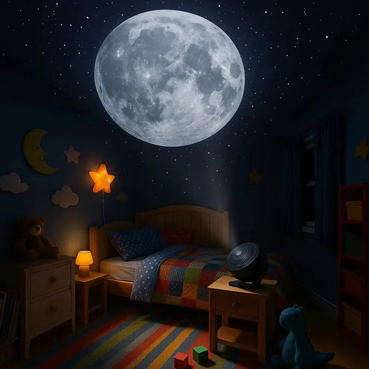 Projecteur Étoilé Plafond Chambre - Nuit Galactique | Astrova - vue 2 | Azeniah