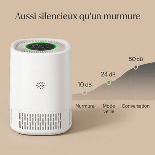 Purificateur d'Air Chambre Filtre HEPA H13 Silencieux WiFi | Ozelya