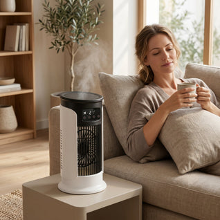 Rafraîchisseur d'Air 3 en 1 Humidificateur 6 Vitesses LED | Ulvera