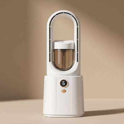 Rafraîchisseur d'air sans pale Olvane version Blanc avec Vaporisateur
