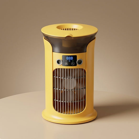 Rafraîchisseur d'air USB Onyra coloris Jaune