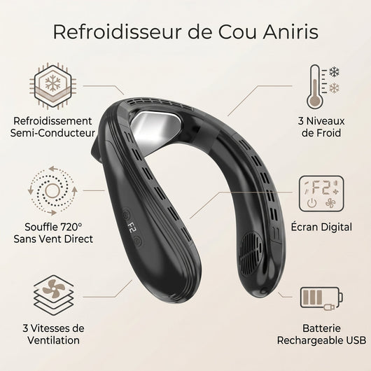 Caractéristiques du refroidisseur de cou Aniris semi-conducteur