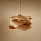 Suspension Bois Design Nuage de Rubans Ø 45 cm | Kumora