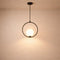 Suspension En Verre - Cercle Délicat | Norvyka