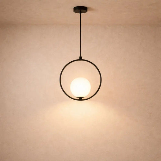 Suspension En Verre - Cercle Délicat | Norvyka | Azeniah
