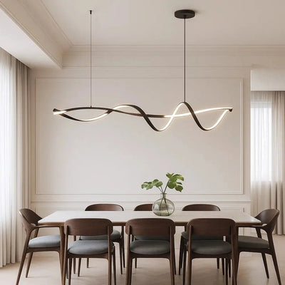 Suspension LED Luminaire - Vague Ondoyante | Soverna - vue 3 | Azeniah