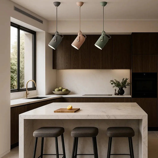 Suspension Luminaire - Cylindre Graphique | Terava - vue 2 | Azeniah