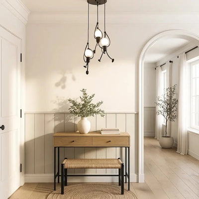 Suspension Luminaire Design - Figure Métal | Ironvir - vue 4 | Azeniah