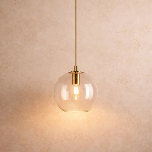 Suspension Luminaire En Verre - Lueur Douce | Caliria - vue 5 | Azeniah