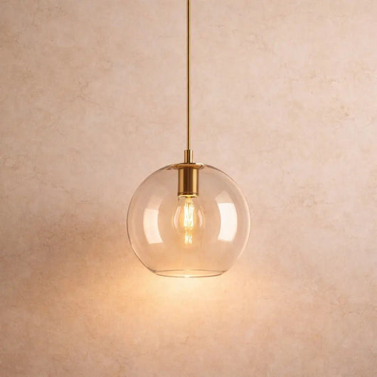 Suspension Luminaire En Verre - Lueur Douce | Caliria | Azeniah